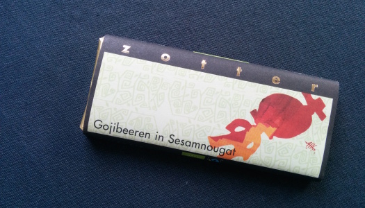 Zotter Gojibeeren in Sesamnougat