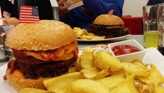Flying Diner/Veggie Burger