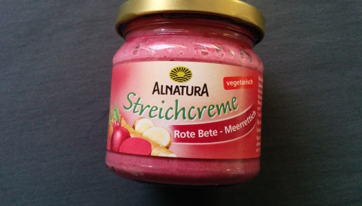 Alnatura Streichcreme Rote Bete Meerrettich