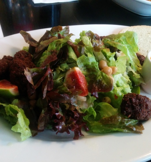 Falafel Feigen Salat (vegan)