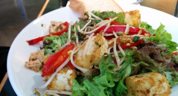 Spicy Bio Tofu Salat (vegan)