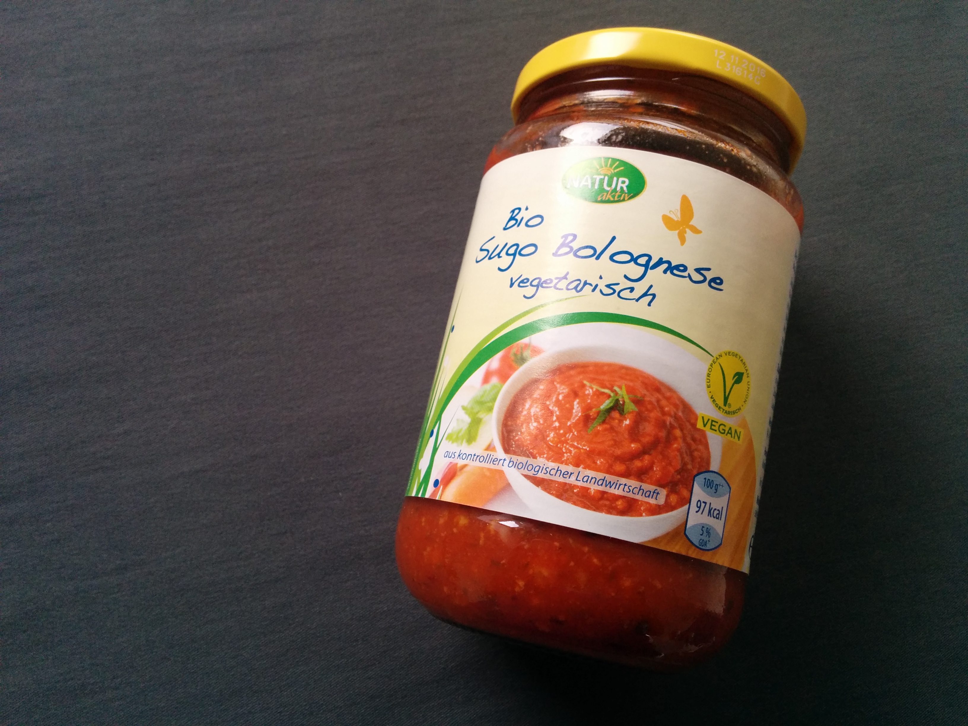 Natur Aktiv Sugo Bolognese Vegetarisch - Seems Incredible