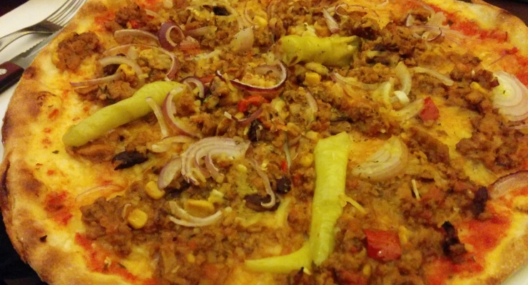 Tex Mex Pizza (vegan)