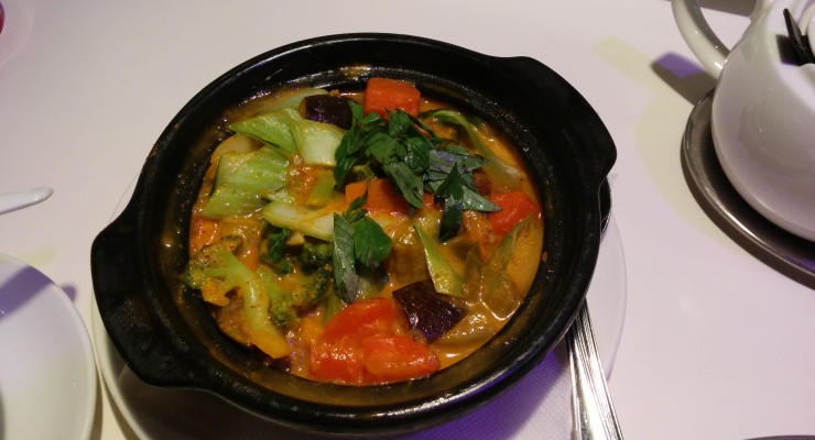 Curry Gemüse-Topf nach “Pho Saigon” Art mit Kokosmilch