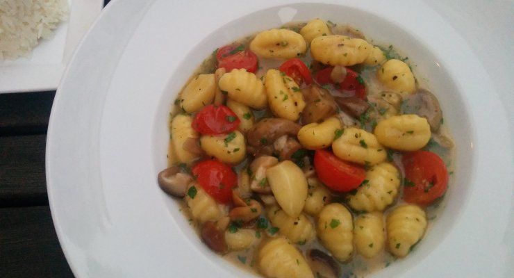 Gnocchi mit Waldpilzen (vegan)